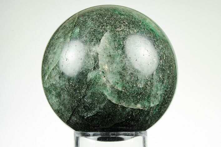Polished Fuchsite Sphere - Madagascar #196296